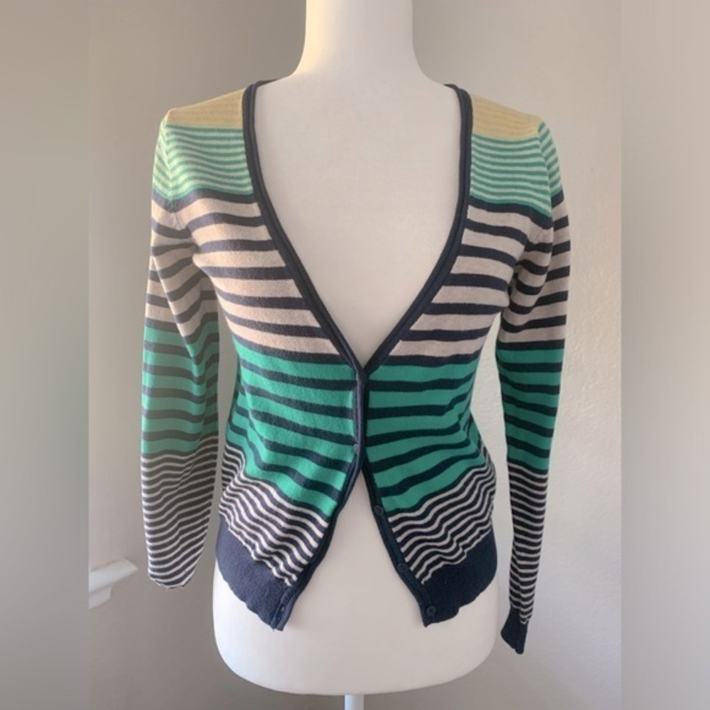 Max Studio Cárdigan Size Small Multicolor